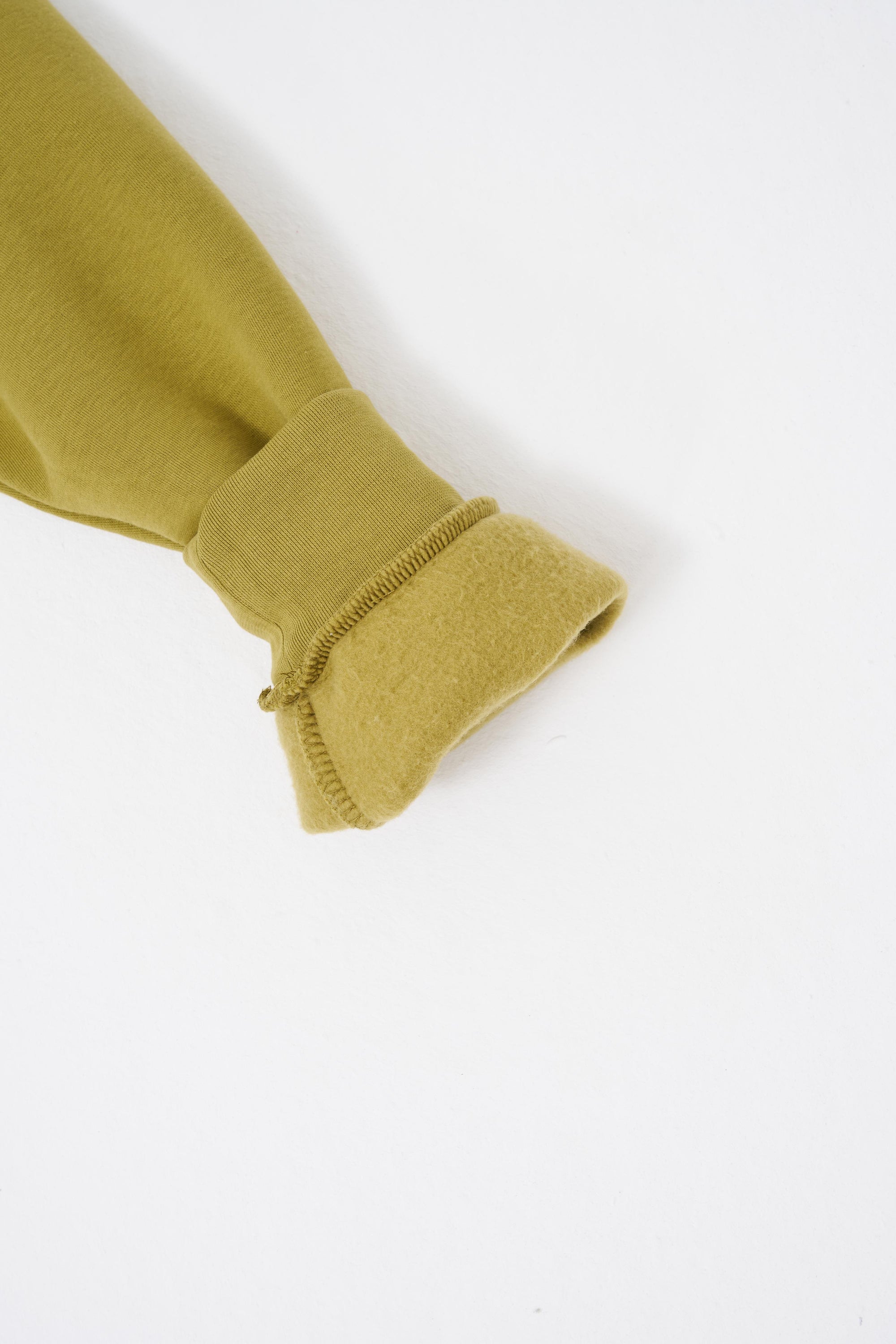 Erkek Basic Bisiklet Yaka Oversize Sweatshirt Yeşil