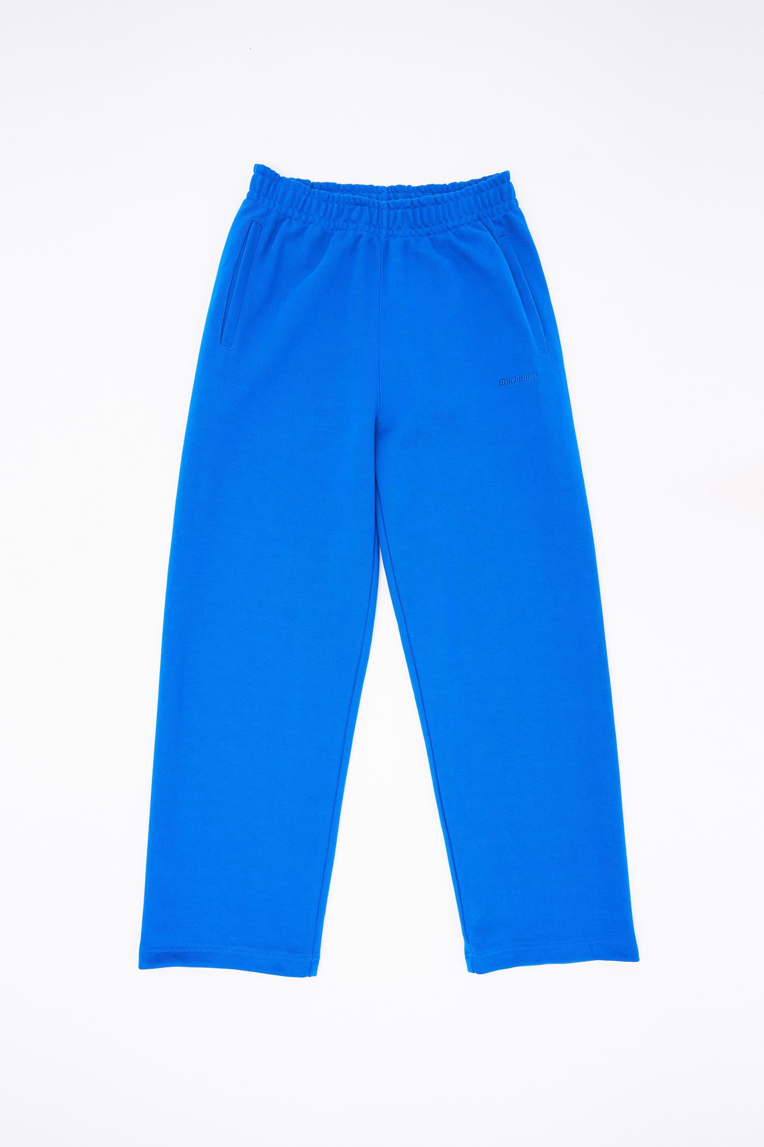 Erkek Basic Diagonal Baggy Eşofman Altı Açık Mavi