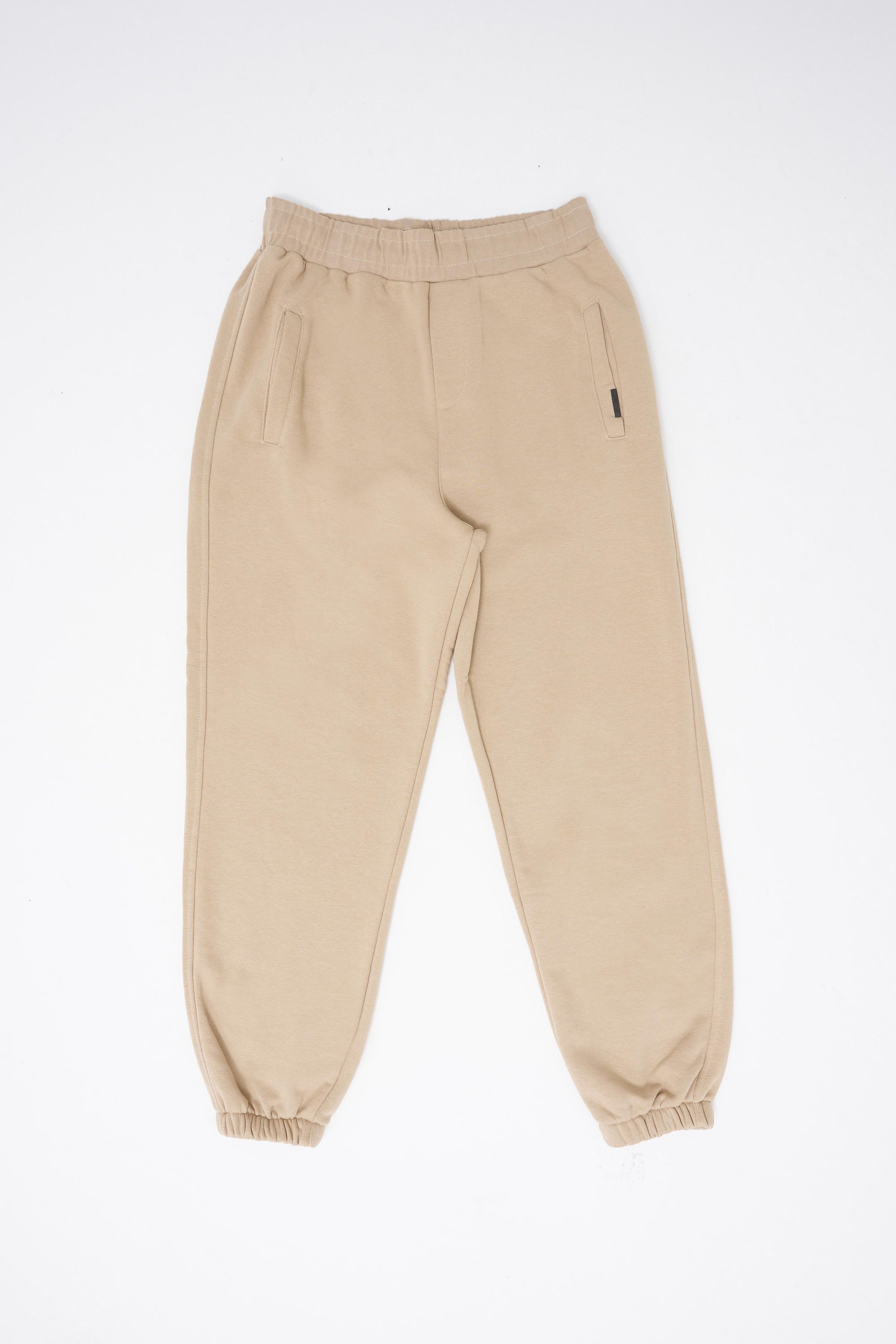 Erkek Basic Relaxed Jogger Eşofman Altı Bej