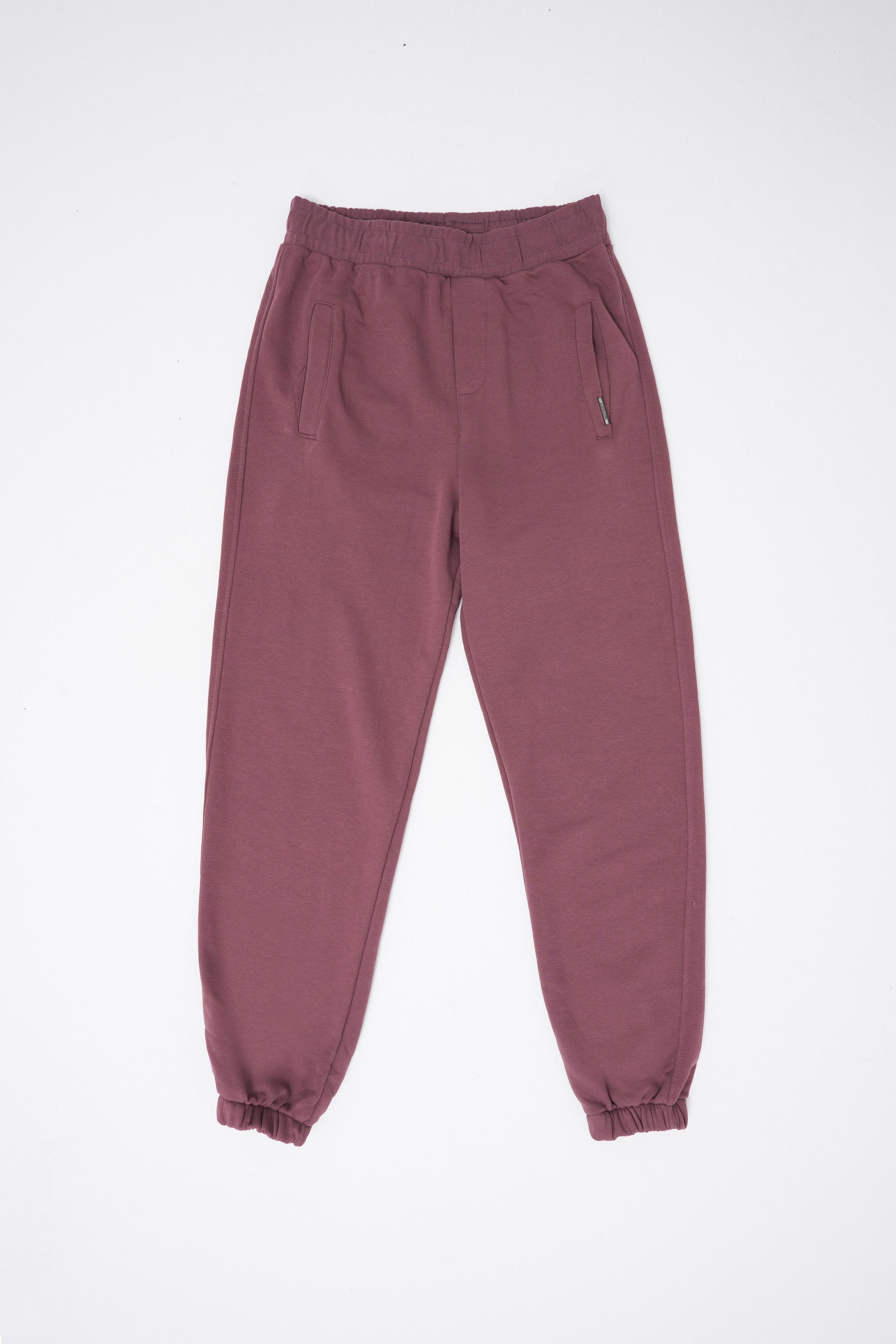 Erkek Basic Relaxed Jogger Eşofman Altı Mürdüm