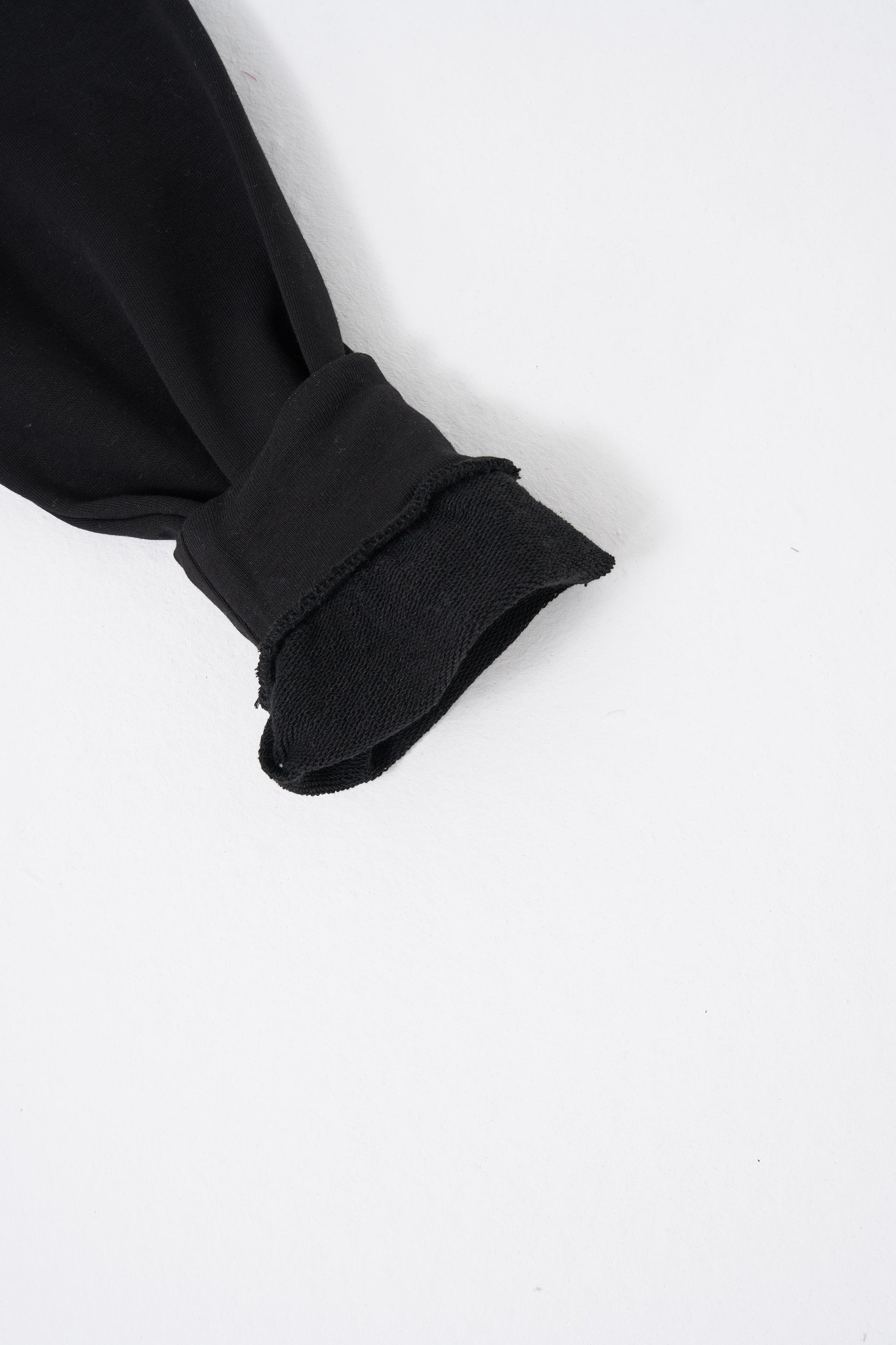 Erkek Bisiklet Yaka Basic Oversize Sweatshirt Siyah