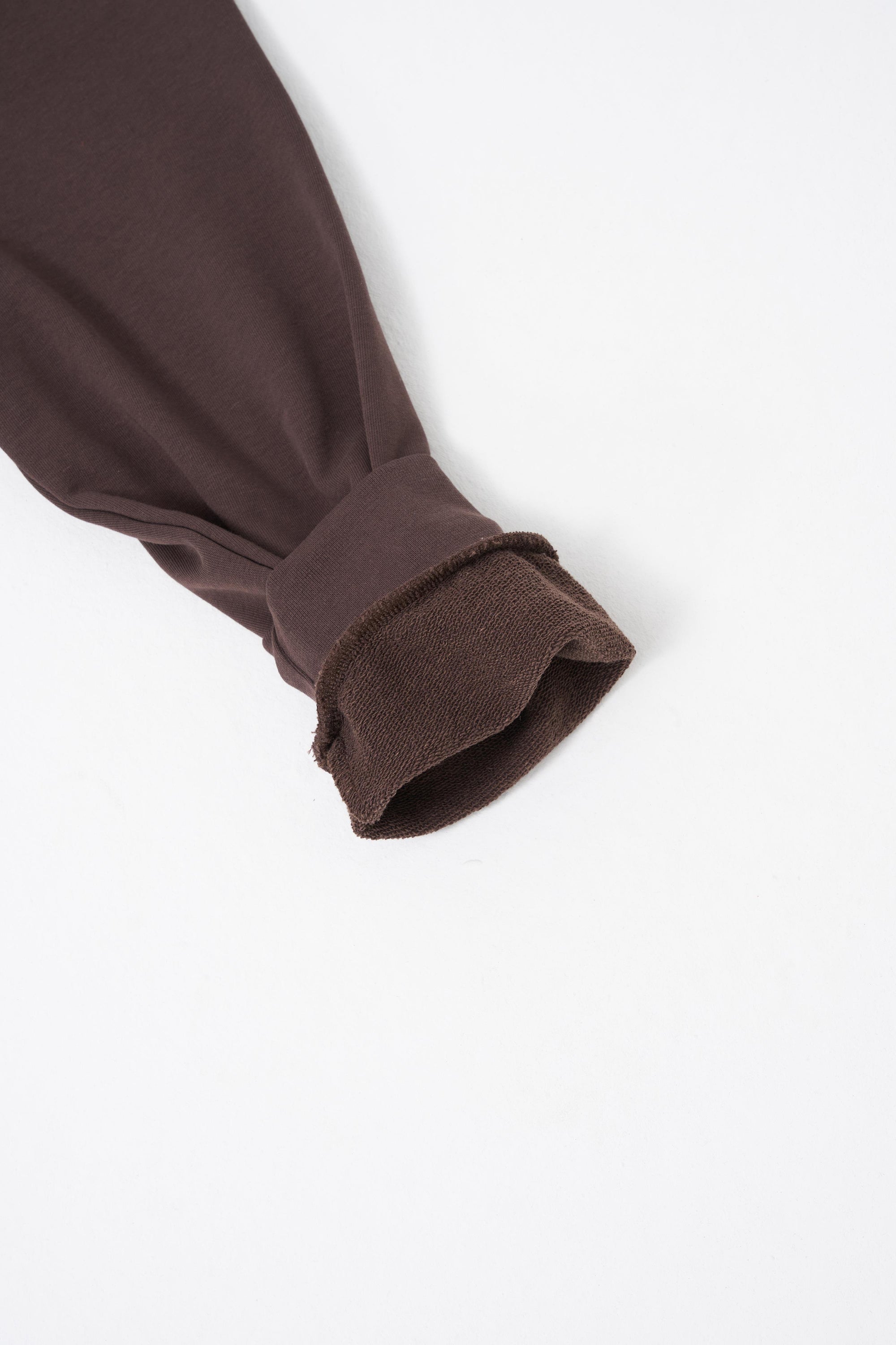 Erkek Kapüşonlu Oversize Sweatshirt Kahverengi