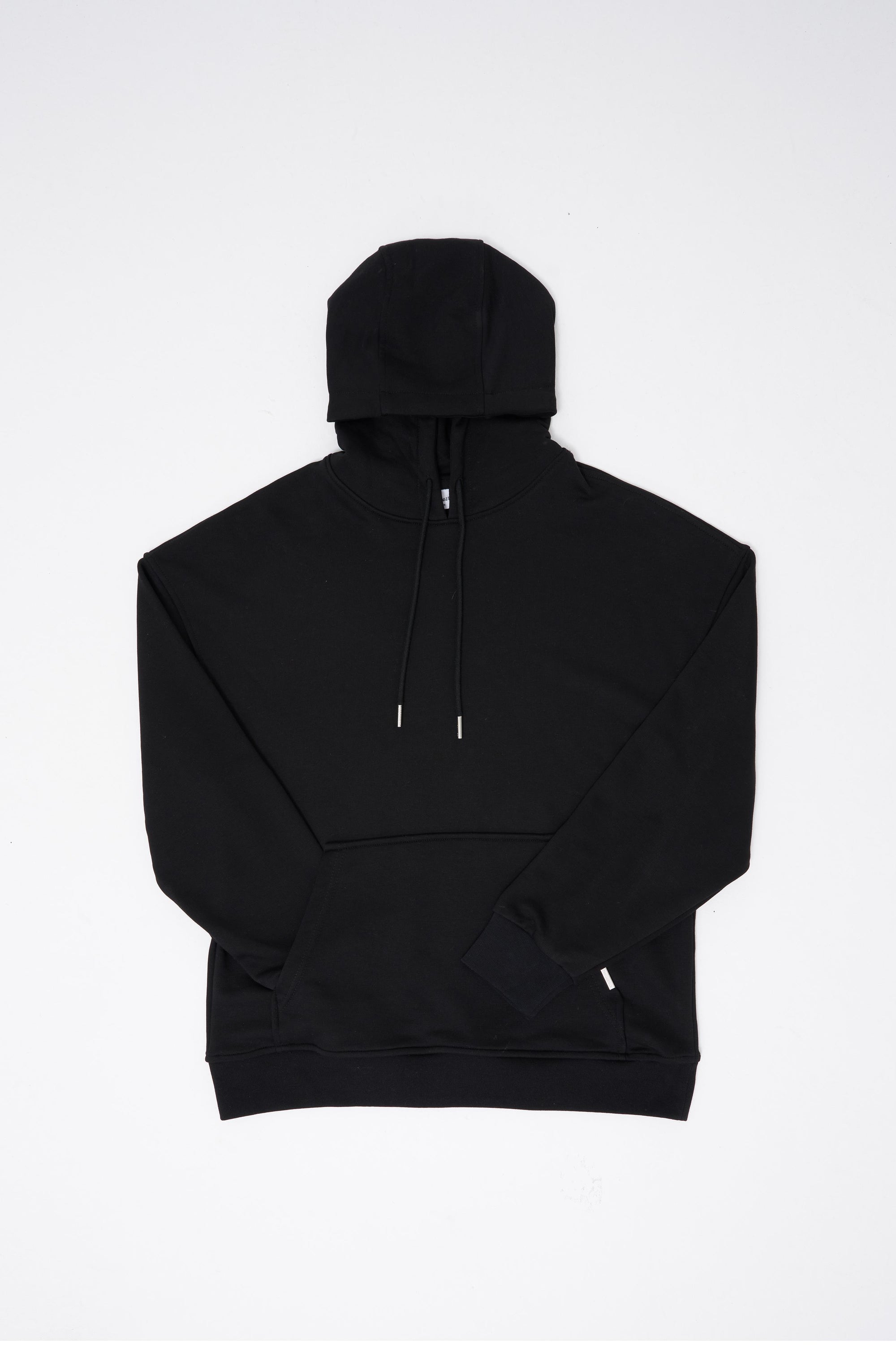 Erkek Kapüşonlu Oversize Sweatshirt Siyah