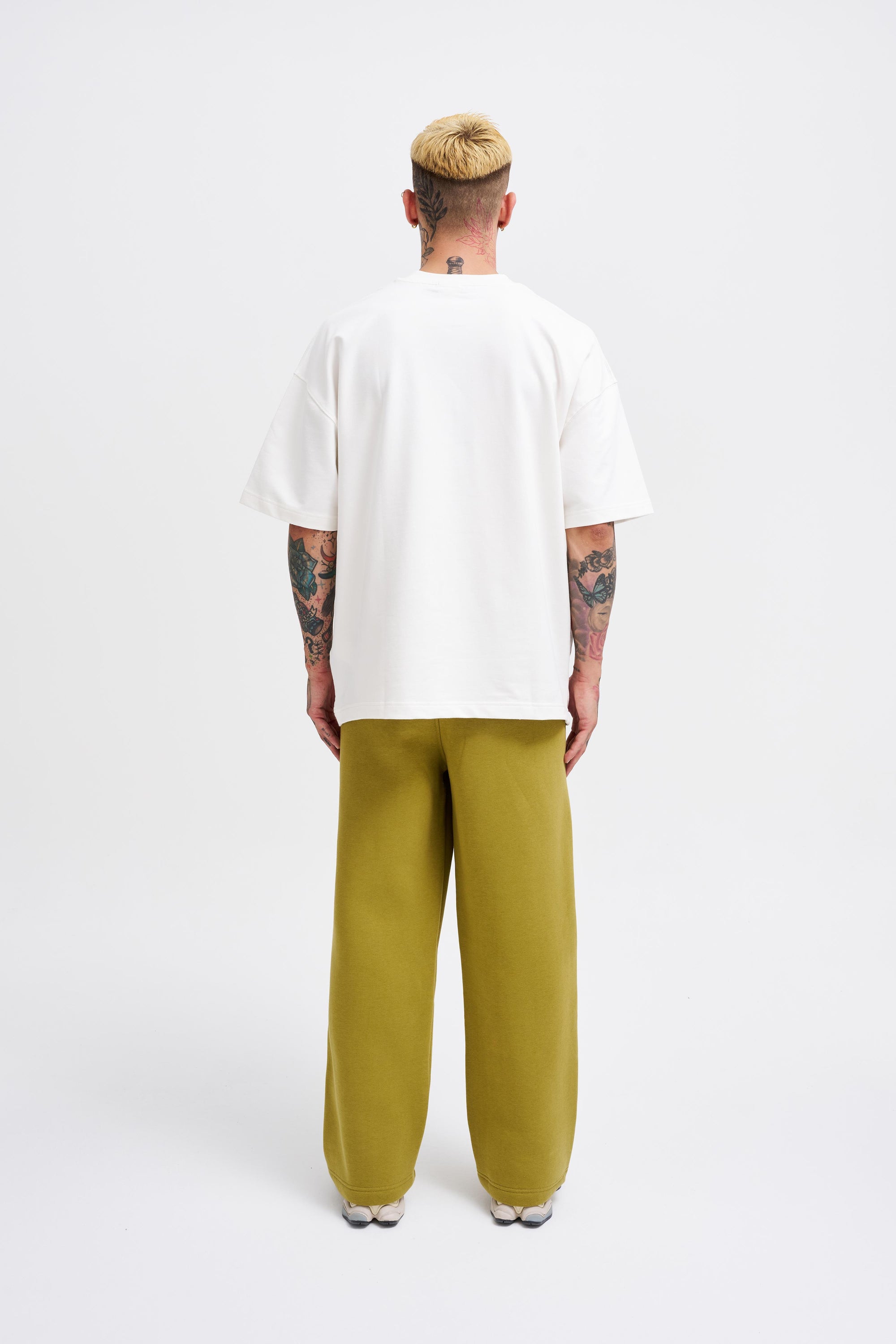 Erkek Oversize Baggy Eşofman Altı Yeşil