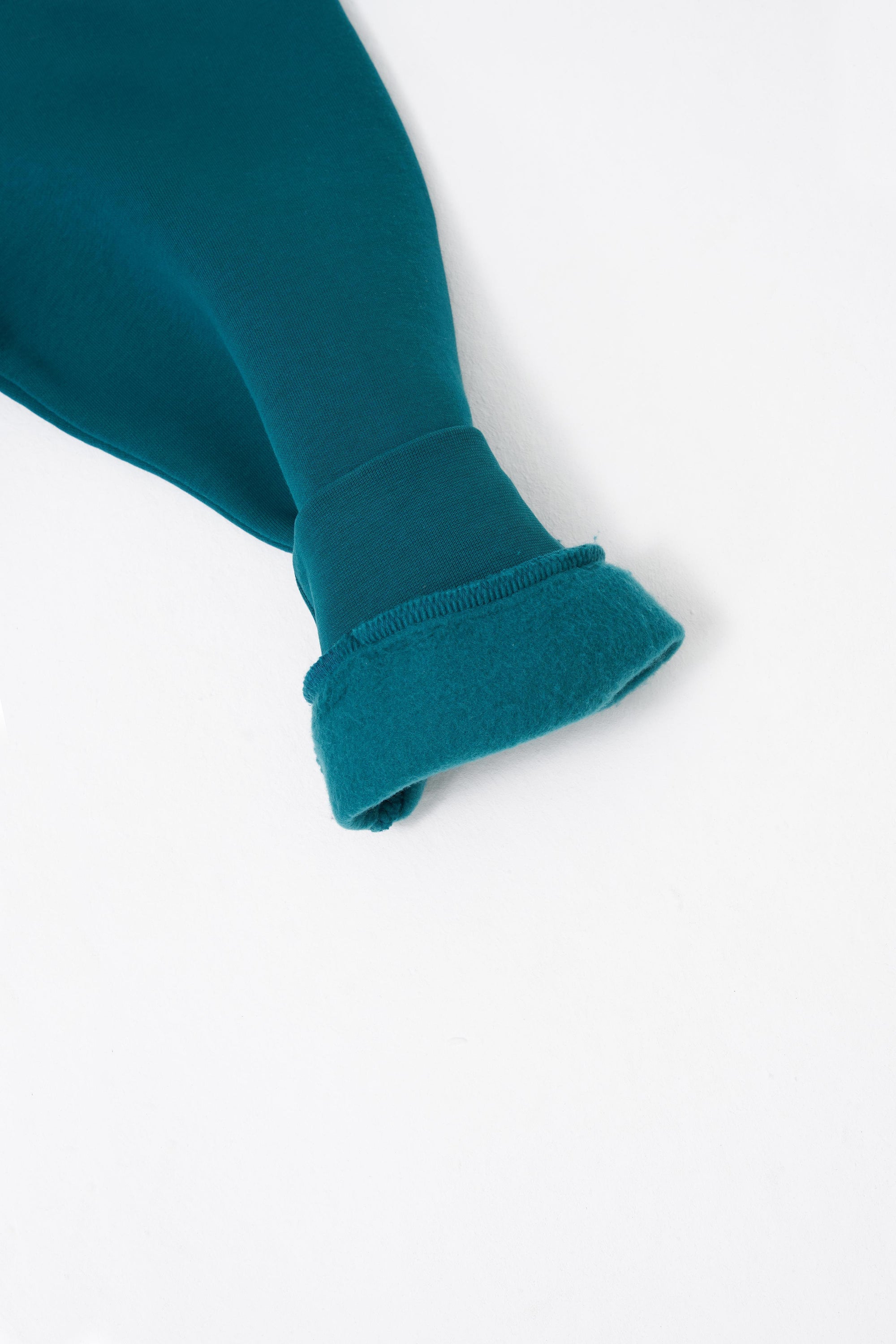 Erkek Oversize Basic Kapüşonlu Sweatshirt Yağ Yeşili