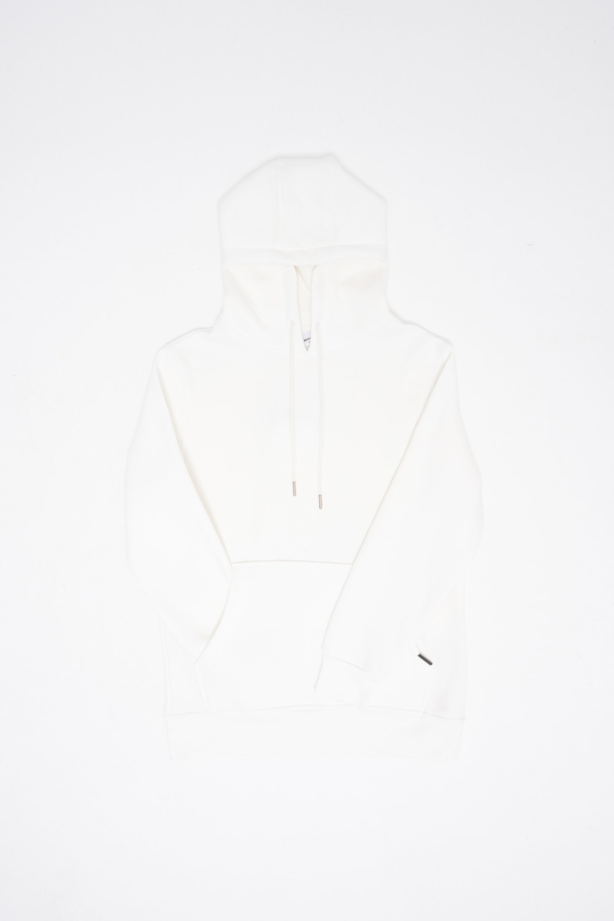 Erkek Regular Basic Hoodie Ekru