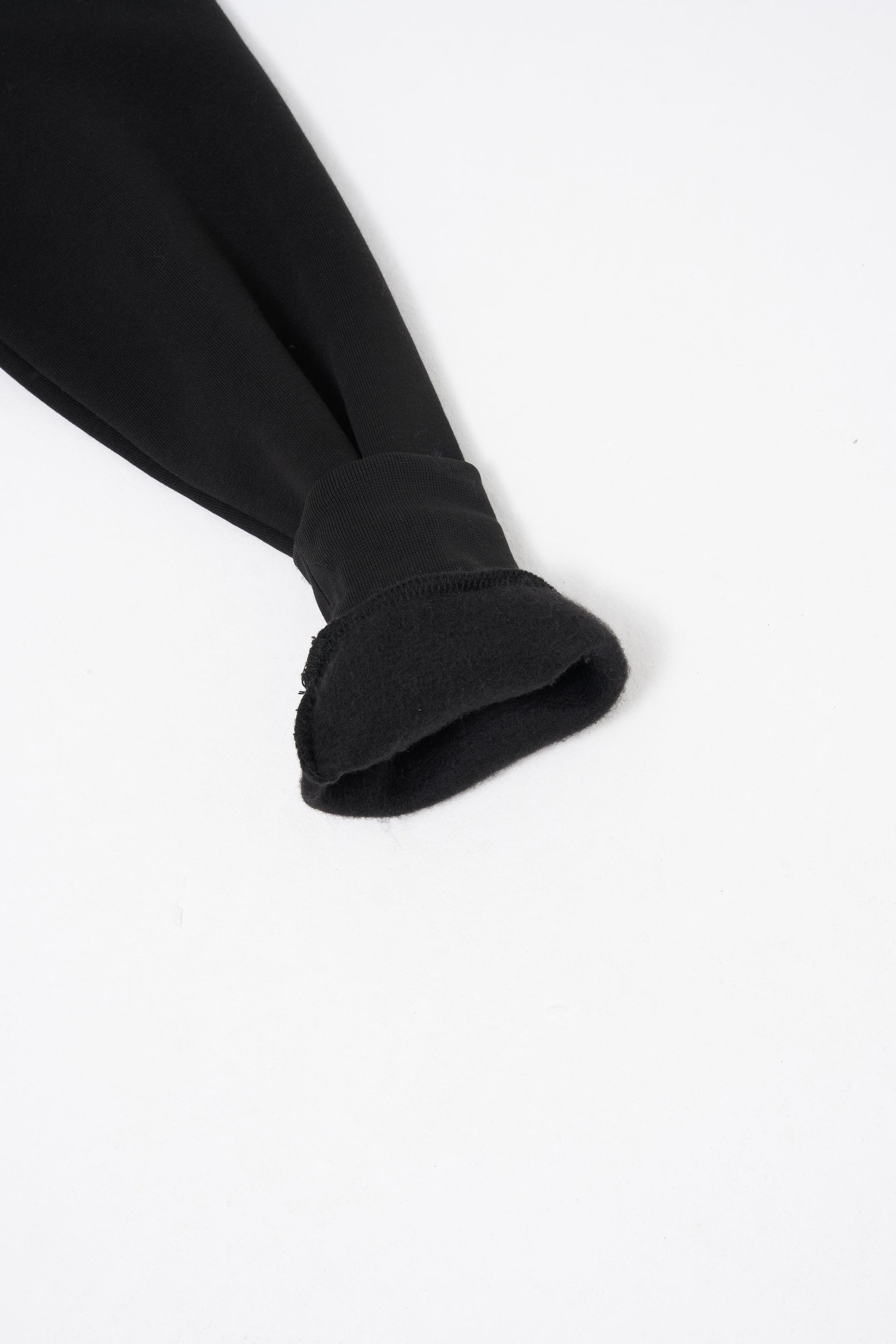 Erkek Regular Basic Hoodie Siyah