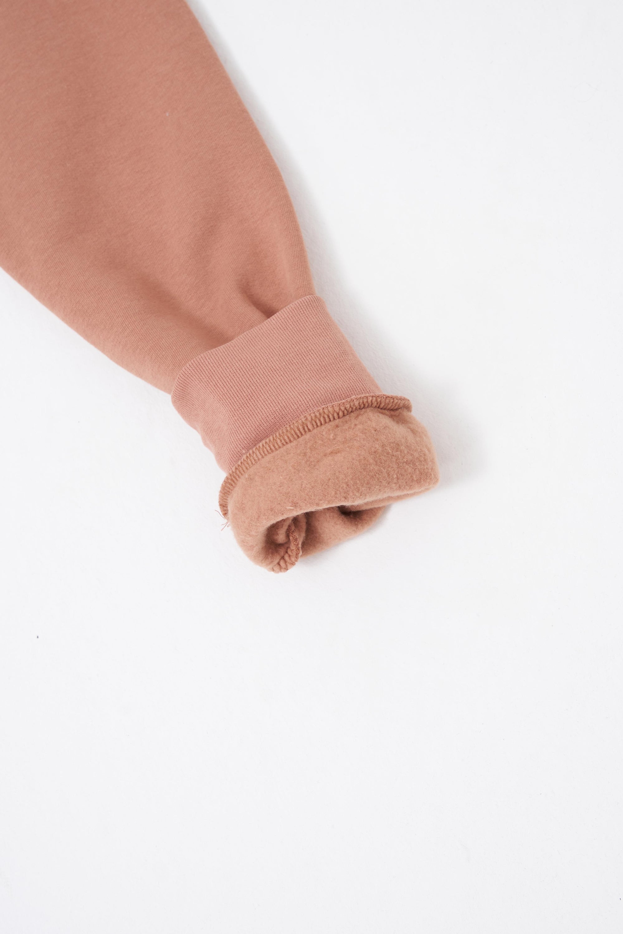 Erkek Regular Bisiklet Yaka Basic Sweatshirt Bakır