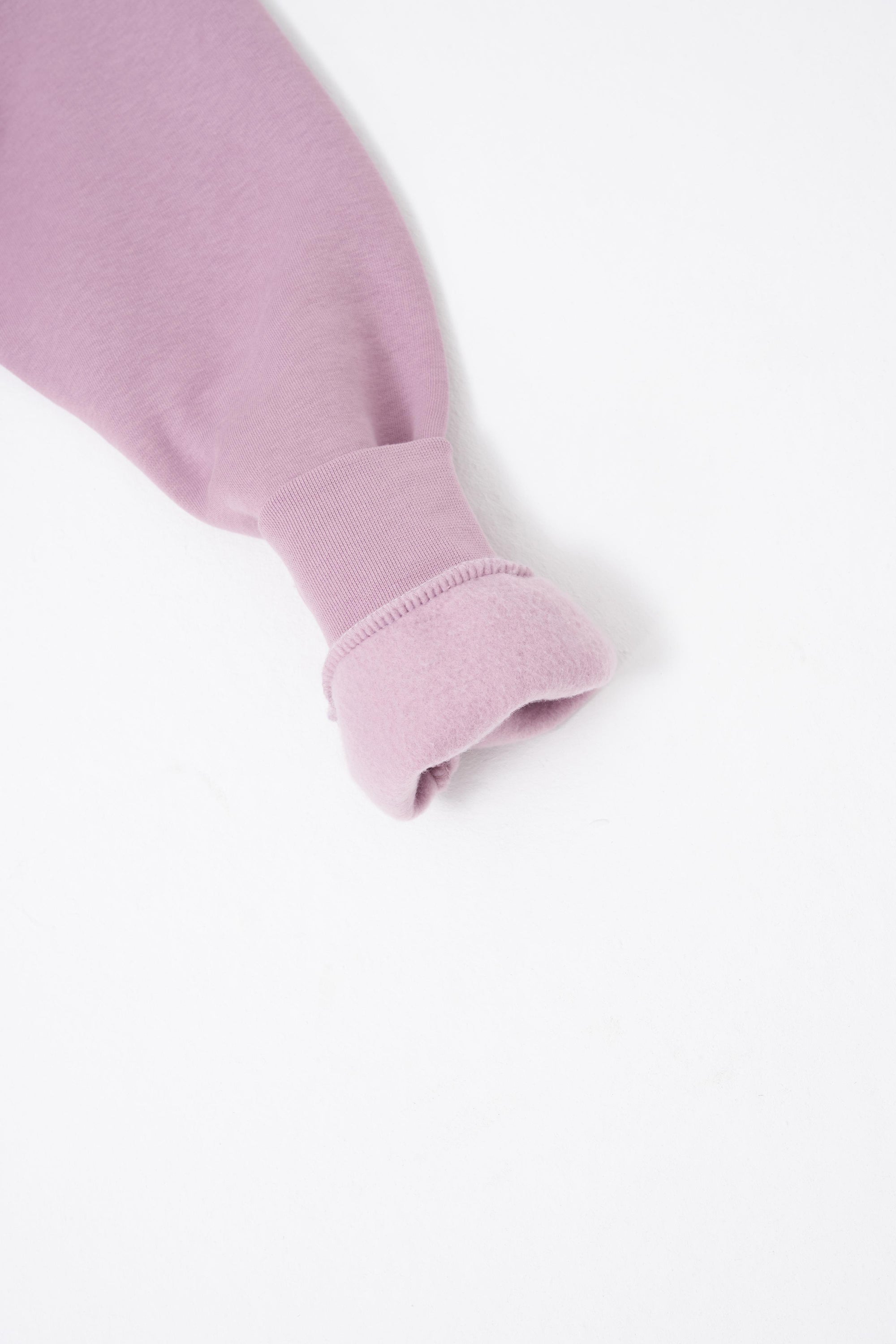 Erkek Regular Bisiklet Yaka Basic Sweatshirt Kirli Pembe