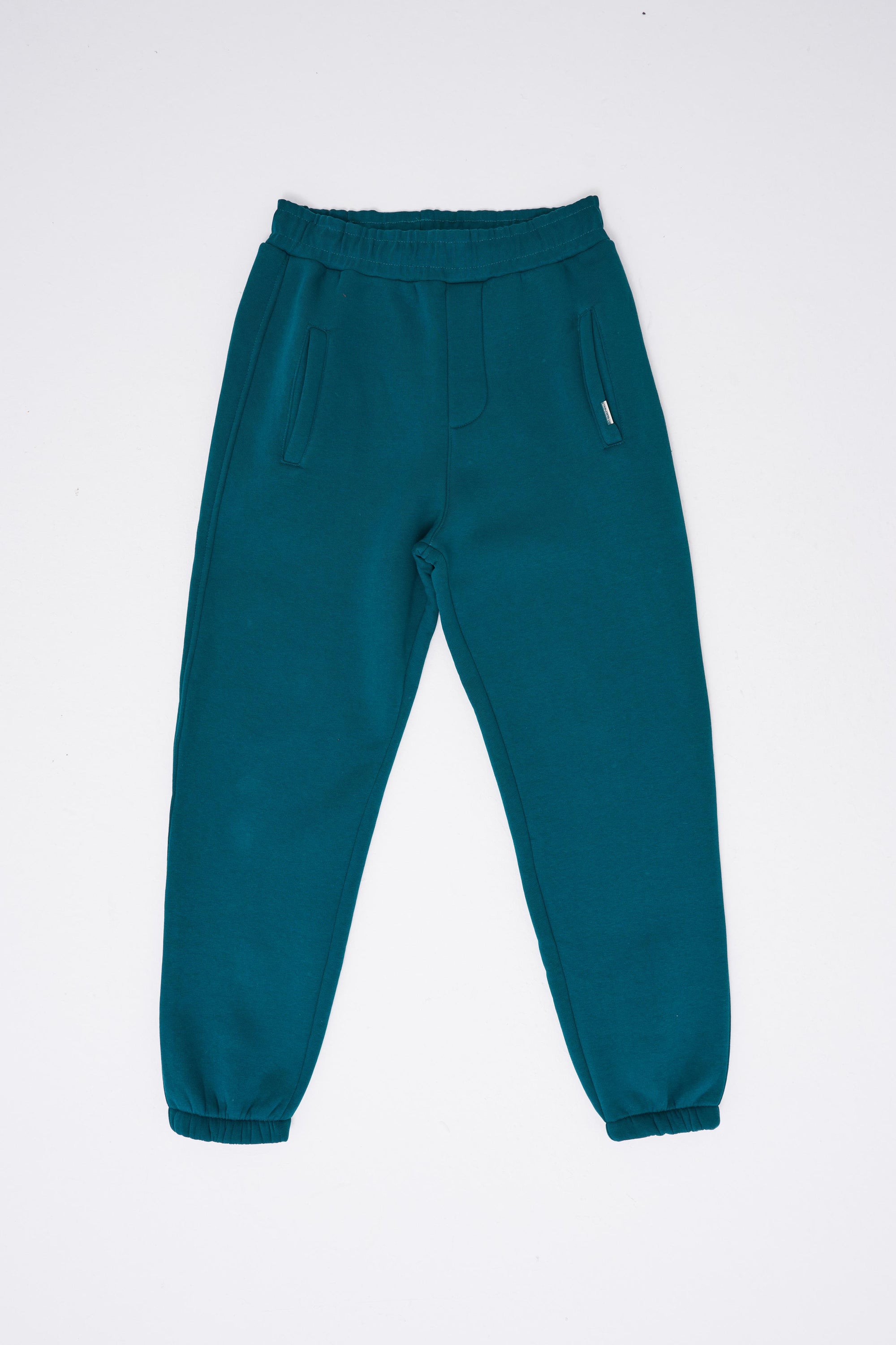 Erkek Relaxed Jogger Basic Eşofman Altı Petrol Yeşili